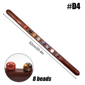 Wooden Trigger Point Massager Stick Lymphatic Drainage Massager Wood Therapy Massage Tools Gua Sha Massage Soft Tissue Release - D4