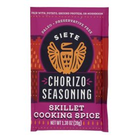 Siete - Seasoning Chorizo - Case Of 12-1.38 Oz - Default