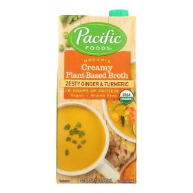 Pacific Foods - Broth Creamy Ginger Turmr - Case Of 12-32 Fz - Default