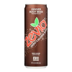 Zevia - Soda Ginger Root Beer - Case Of 12-12 Fz - Default