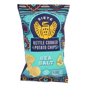 Siete - Kettle Chip Sea Salt - Case Of 6-5.5 Oz - Default