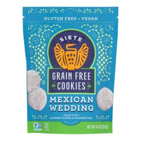 Siete - Cookie Mexican Wedding - Case Of 10-4.5 Oz - Default