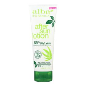 Alba Botanica - After Sun Lotion - 85% Aloe - 8 Oz - Default