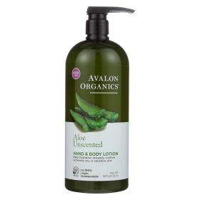 Avalon Organics Hand And Body Lotion Aloe Unscented - 32 Fl Oz - Default