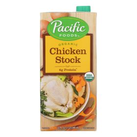 Pacific Natural Foods Simply Stock - Chicken - Case Of 12 - 32 Fl Oz. - Default