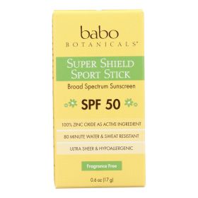 Babo Botanicals - Sunscreen - Fragrance Free - 1 Each - .6 Fl Oz. - Default