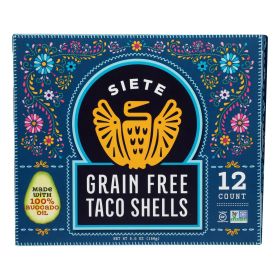 Siete - Taco Shells Grain Free - Case Of 12 - 5.5 Oz - Default