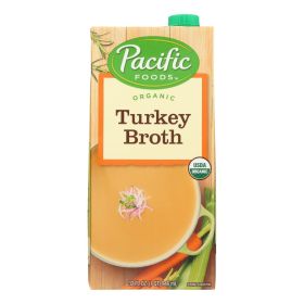 Pacific Natural Foods Turkey Broth - Organic - Case Of 12 - 32 Fl Oz. - Default