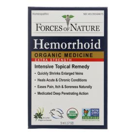 Forces Of Nature Hemorrhoid Control Extra Strength Certified Organic Medicine - 1 Each - 5 Ml - Default