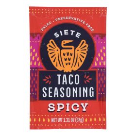 Siete - Seasoning Spicy Taco - Case Of 12-1.31 Oz - Default