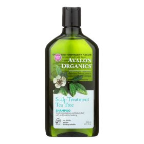 Avalon Organics Scalp Treatment Tea Tree Shampoo - 11 Fl Oz - Default