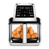 7-Qt. Fry 'N Fold Digital Air Fryer with 12 Presets & Guided Cooking Black - Black