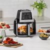 7-Qt. Fry 'N Fold Digital Air Fryer with 12 Presets & Guided Cooking Black - Black